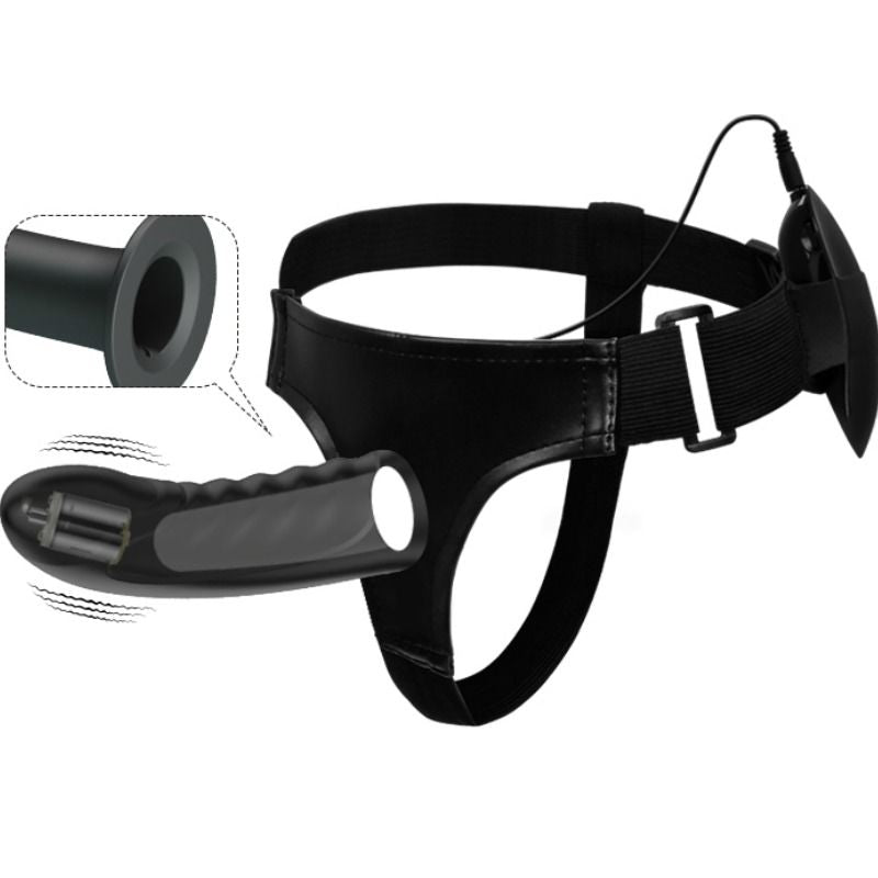 PRETTY LOVE - MARVIN STRAP ON CON VIBRACIÓN Y DILDO HUECO PRETTY LOVE