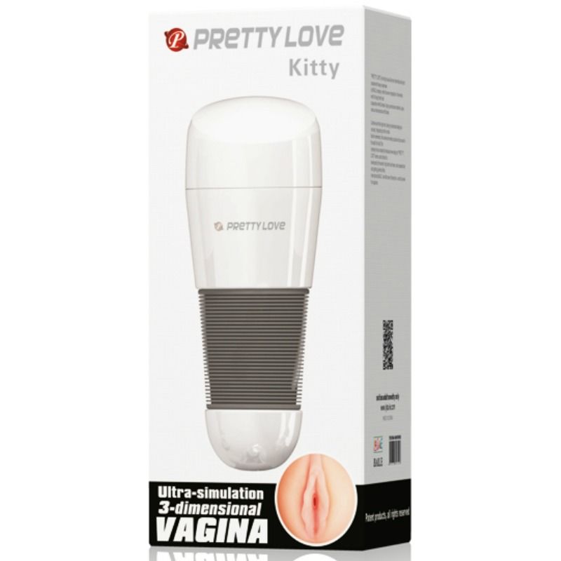 PRETTY LOVE - KITTY MASTURBADOR BLANCO VAGINA 2 PRETTY LOVE MALE