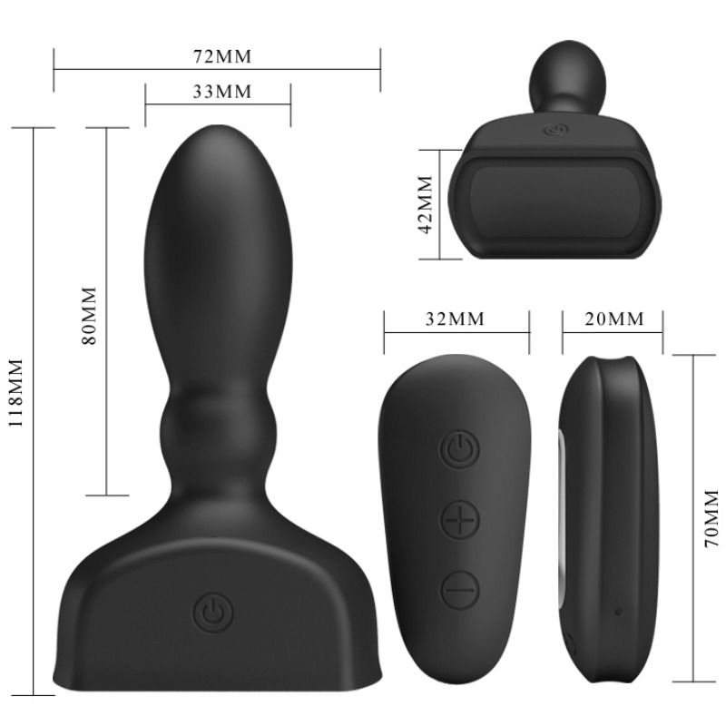 PRETTY LOVE - MARRIEL PROSTÁTICO VIBRADOR E INFLABLE PRETTY LOVE