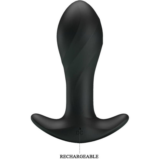 PRETTY LOVE - VIBRADOR ANAL NEGRO PRETTY LOVE