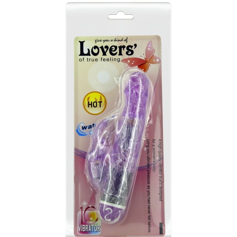 BAILE - VIBRATORS MULTIVELOCIDAD CON RABBIT LILA BAILE VIBRATORS