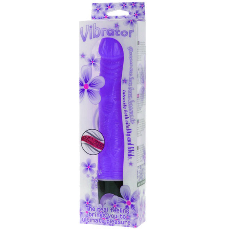 BAILE - VIBRATOR MULTISPEED 21.5 CM MORADO BAILE