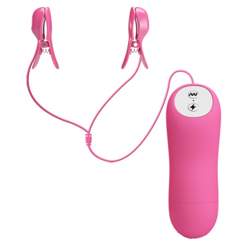 BAILE - ROMANTIC WAVE PIZAS CON VIBRACIÓN Y ELECTROSHOCK FUCSIA BAILE STIMULATING