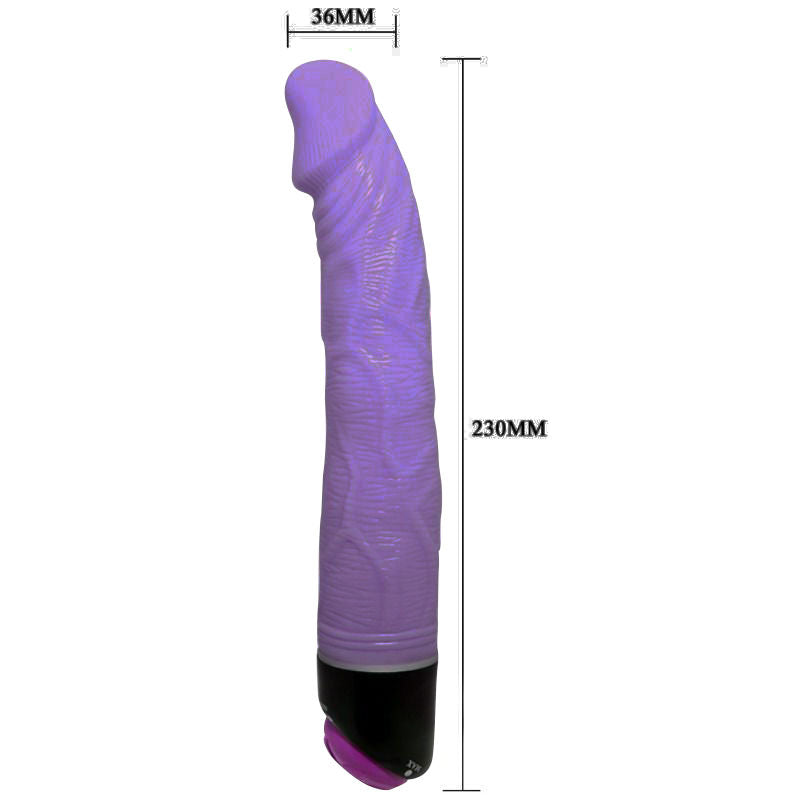 BAILE - ADOUR CLUB VIBRADOR REALISTICO 23 CM LILA BAILE