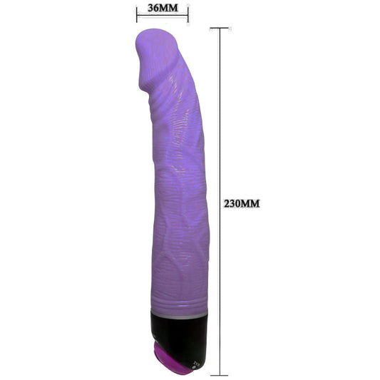 BAILE - ADOUR CLUB VIBRADOR REALISTICO 23 CM LILA BAILE