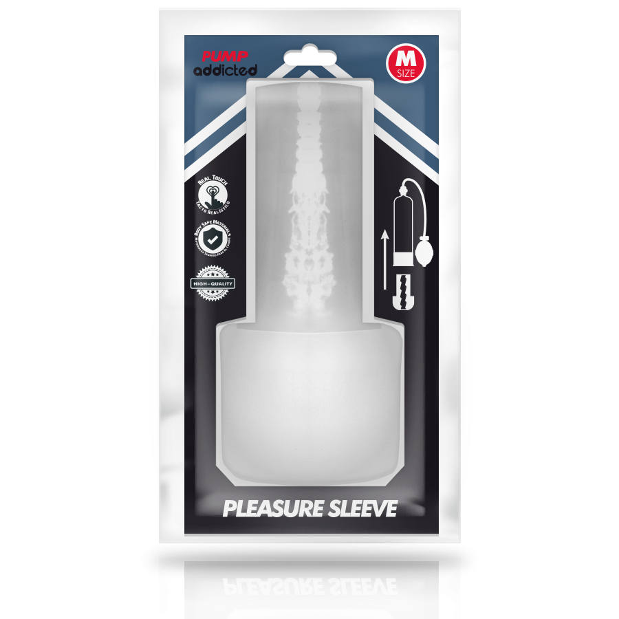 PUMP ADDICTED - PLEASURE SLEEVE SERIE MANUAL PUMP ADDICTED