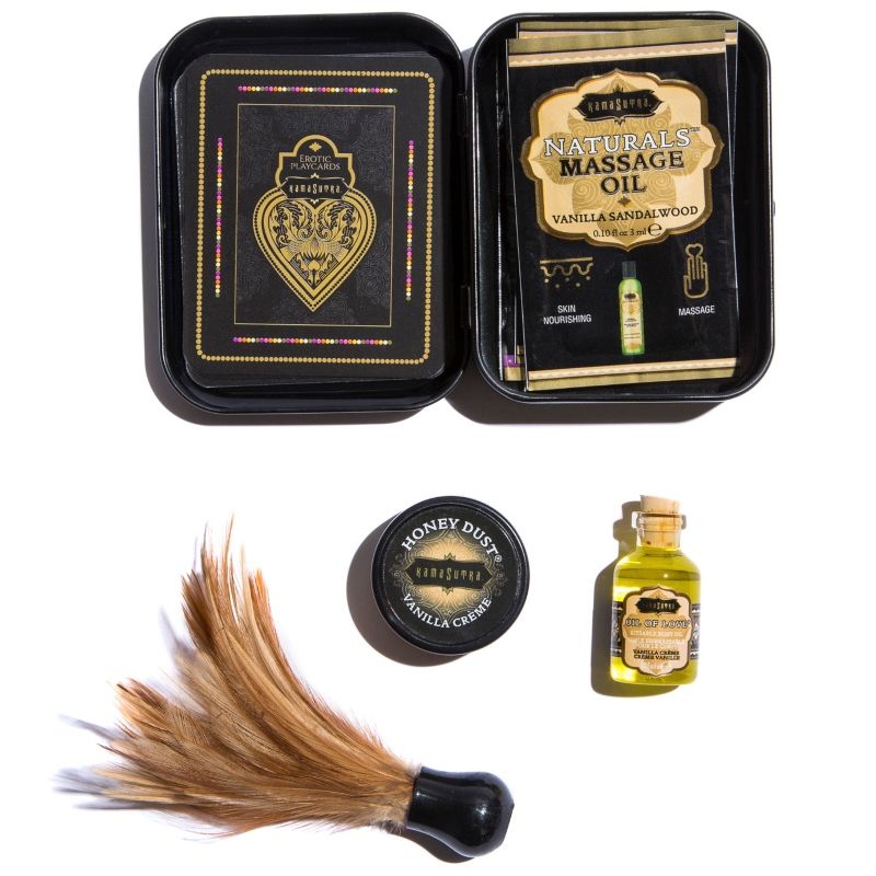 KAMASUTRA - WEEKENDER TIN KIT VANILLA CREAM VAINILLA KAMASUTRA COSMETICS