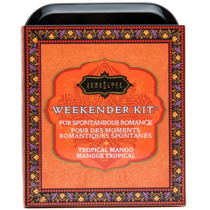 KAMASUTRA - WEEKENDER TIN KIT MANGO TROPICAL KAMASUTRA COSMETICS