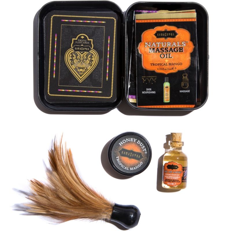 KAMASUTRA - WEEKENDER TIN KIT MANGO TROPICAL KAMASUTRA COSMETICS