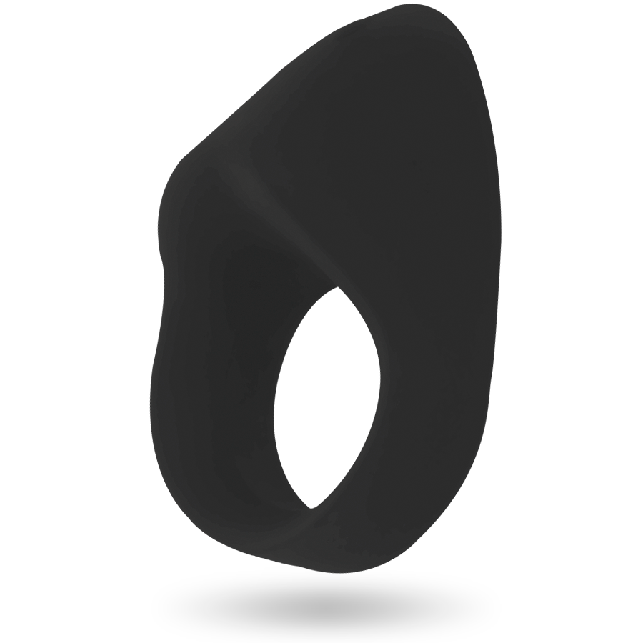 INTENSE - OTO ANILLO VIBRADOR RECARGABLE NEGRO INTENSE COUPLES TOYS