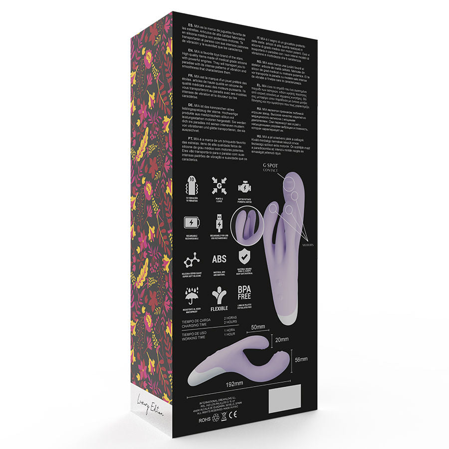 MIA - GUELL VIBRADOR ORGASMICO 3 MOTORES MIA