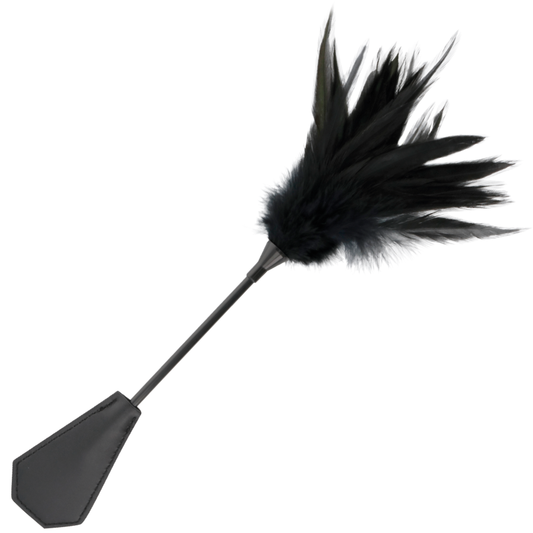 DARKNESS - FUSTA CON PLUMA NEGRO DARKNESS SENSATIONS