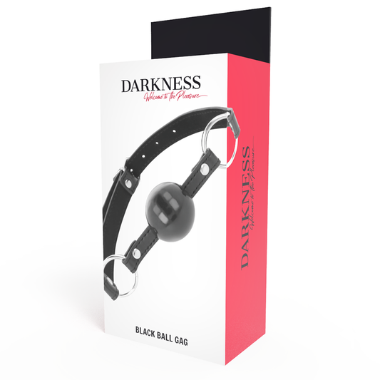 DARKNESS - MORDAZA BOLA NEGRA DARKNESS BONDAGE