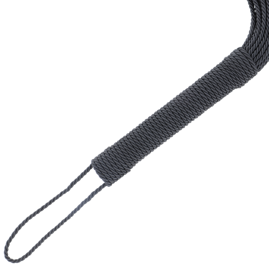 DARKNESS - LÁTIGO BONDAGE NEGRO 50CM DARKNESS SENSATIONS