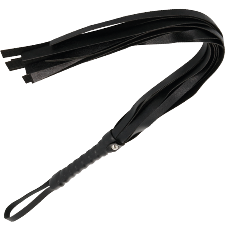 DARKNESS - LÁTIGO BONDAGE NEGRO 45 CM DARKNESS SENSATIONS