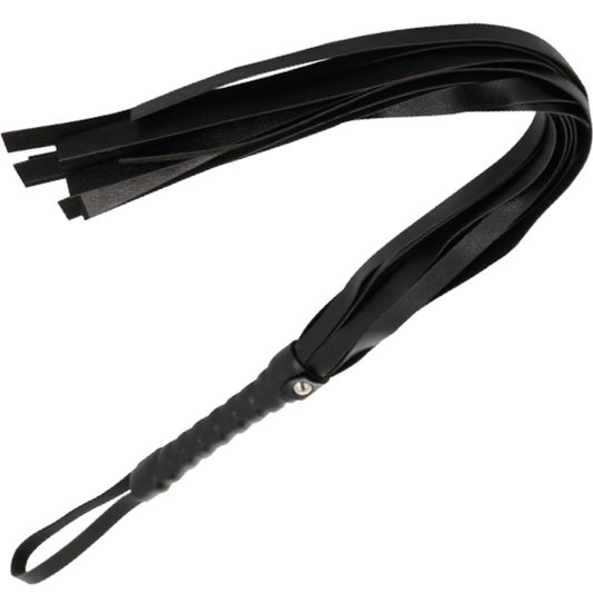 DARKNESS - LÁTIGO BONDAGE NEGRO 45 CM DARKNESS SENSATIONS