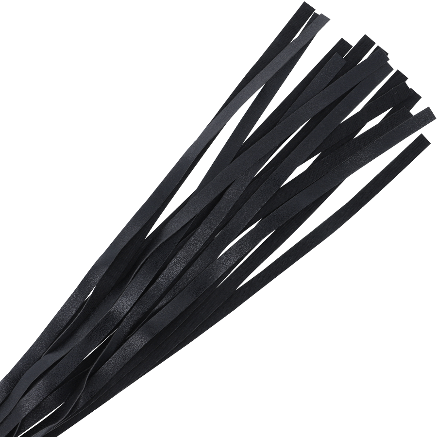 DARKNESS - LÁTIGO BONDAGE NEGRO 45 CM DARKNESS SENSATIONS
