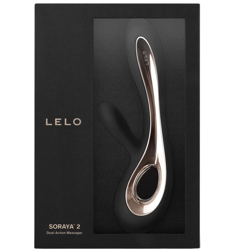LELO - SORAYA 2 NEGRO VIBRADOR RABBIT LELO