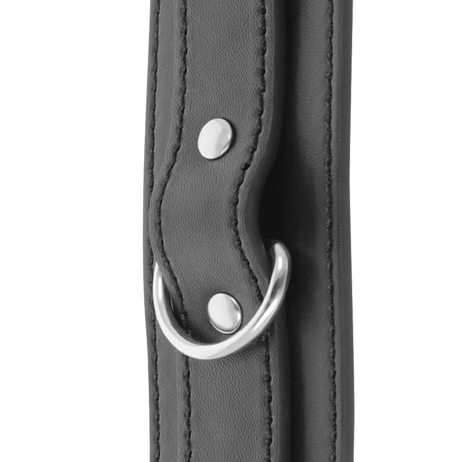 DARKNESS - ESPOSAS AJUSTABLES NEGRO CON DOBLE CINTA REFUERZO DARKNESS BONDAGE