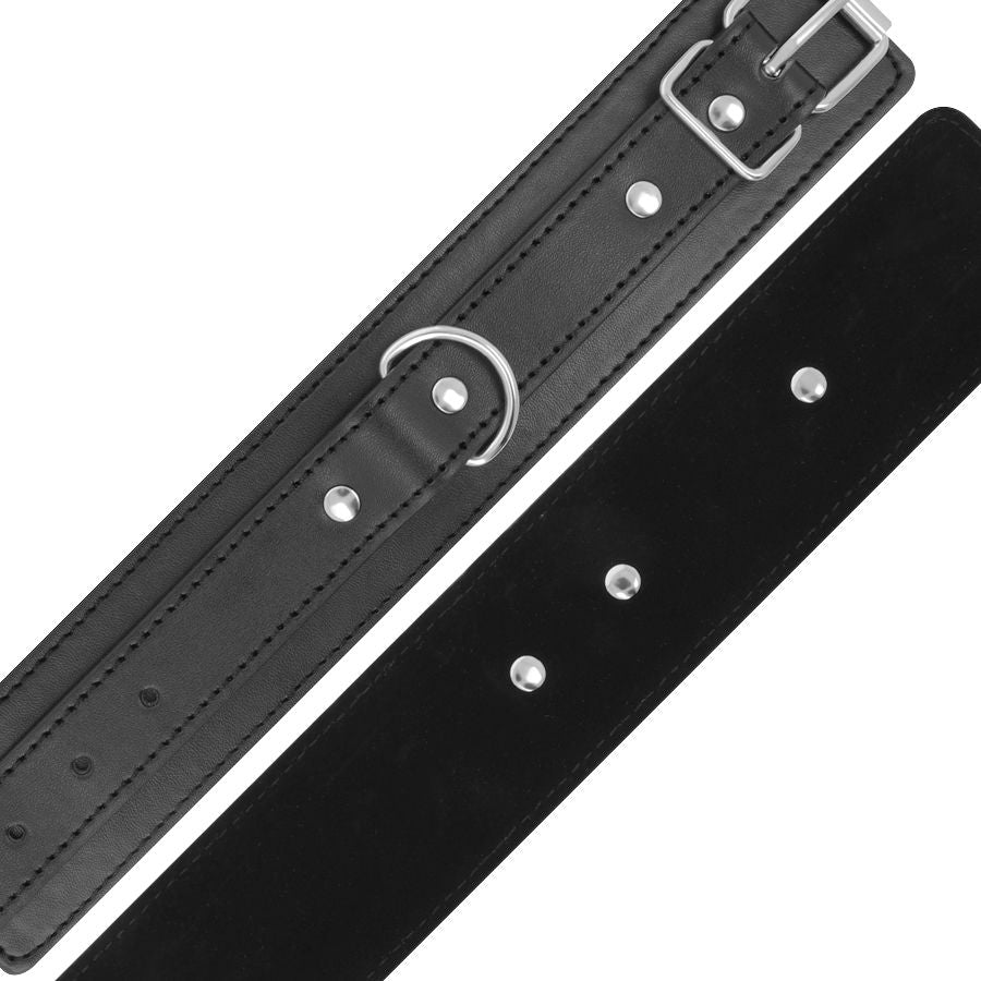 DARKNESS - ESPOSAS AJUSTABLES NEGRO CON DOBLE CINTA REFUERZO DARKNESS BONDAGE