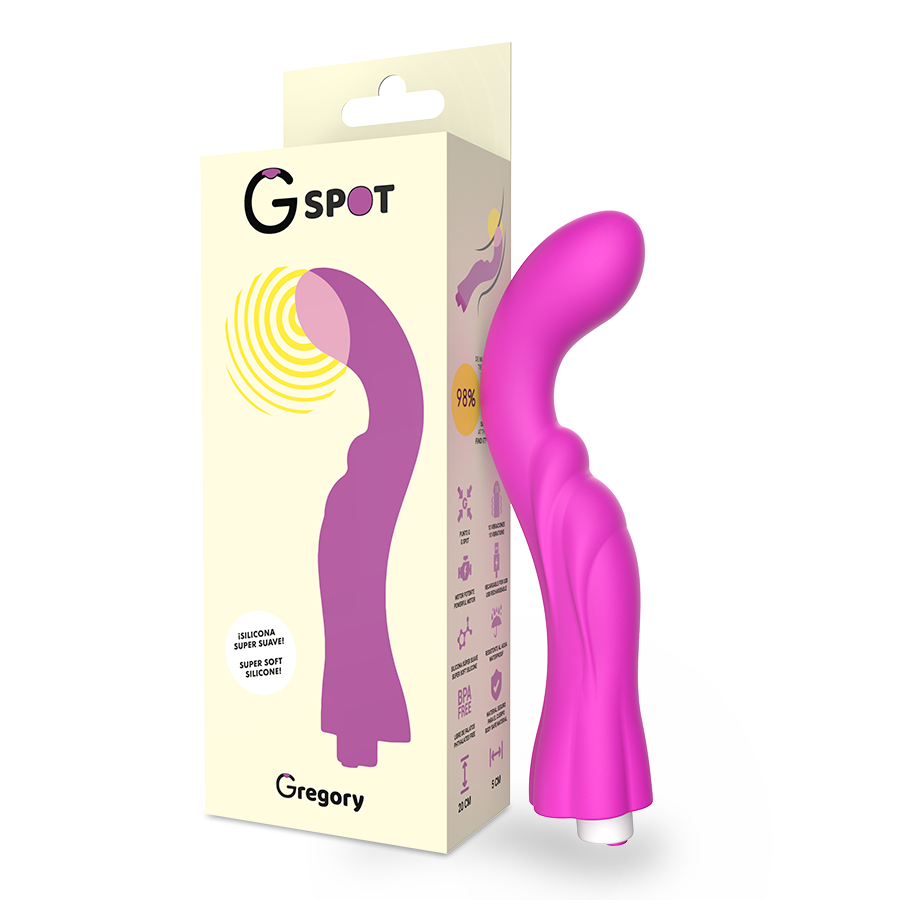 G-SPOT - GREGORY VIBRADOR VIOLETA G-SPOT