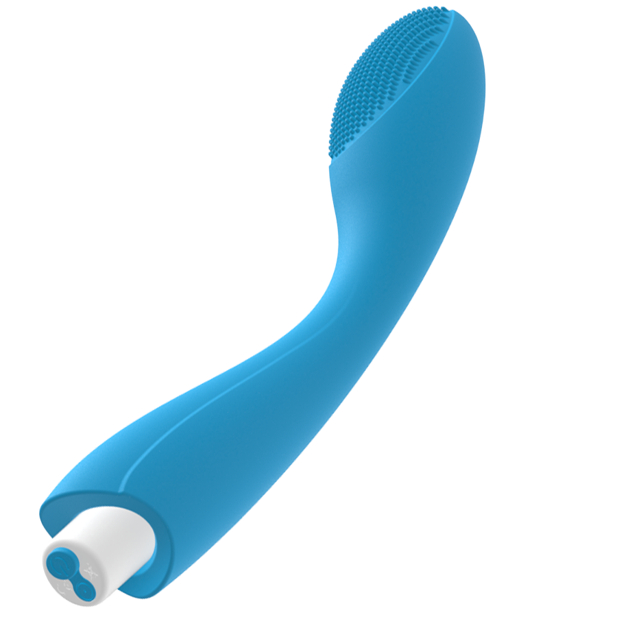 G-SPOT - GYLBERT VIBRADOR AZUL TURQUESA G-SPOT