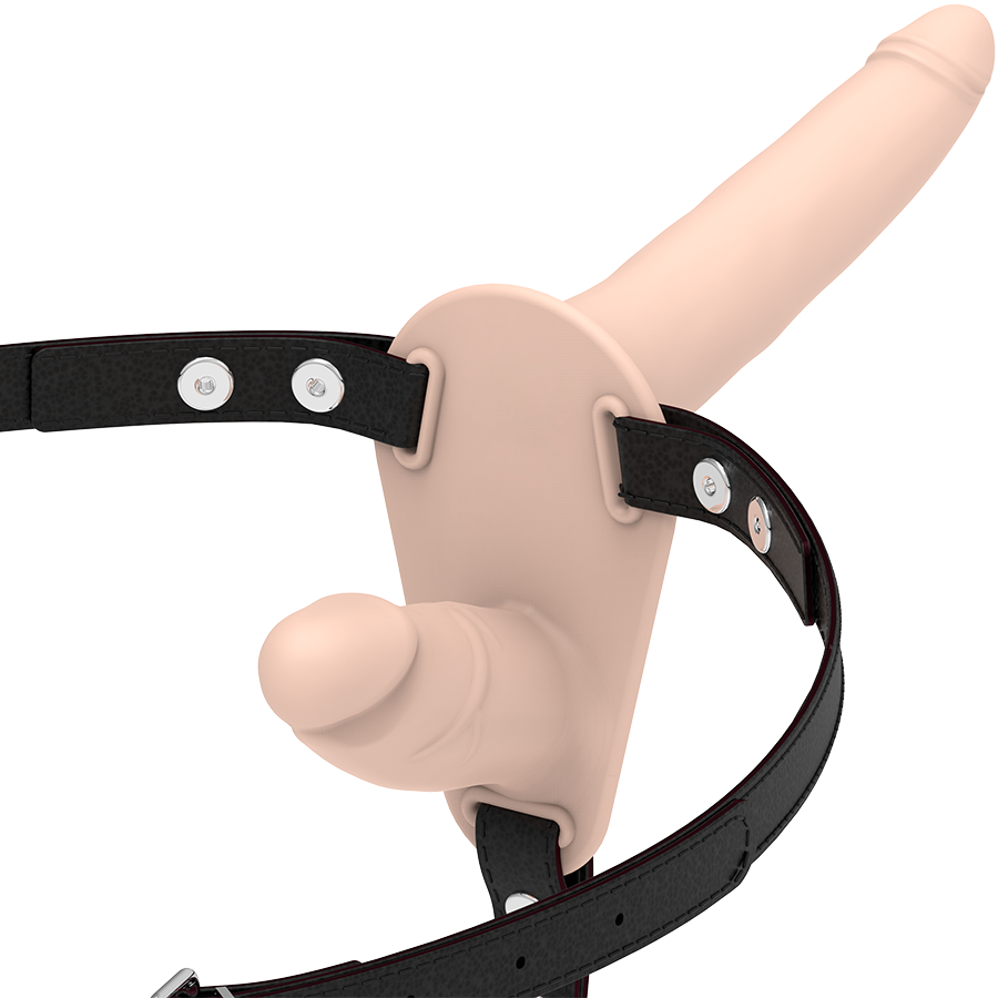 FETISH SUBMISSIVE HARNESS - DOBLE PENETRACIÓN FLESH FETISH SUBMISSIVE HARNESS