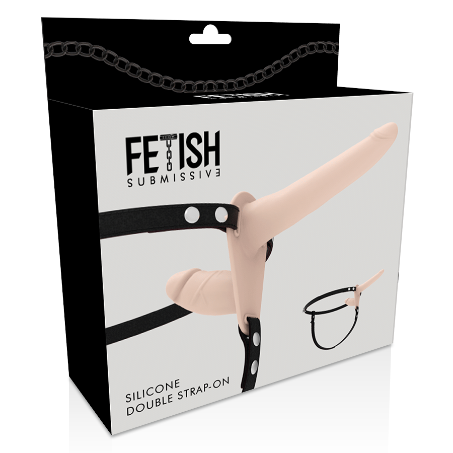 FETISH SUBMISSIVE HARNESS - DOBLE PENETRACIÓN FLESH FETISH SUBMISSIVE HARNESS