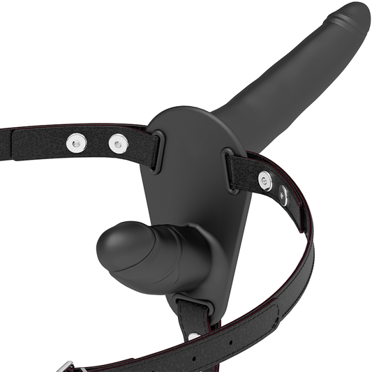 FETISH SUBMISSIVE HARNESS - DOBLE PENETRACIÓN NEGRO FETISH SUBMISSIVE HARNESS