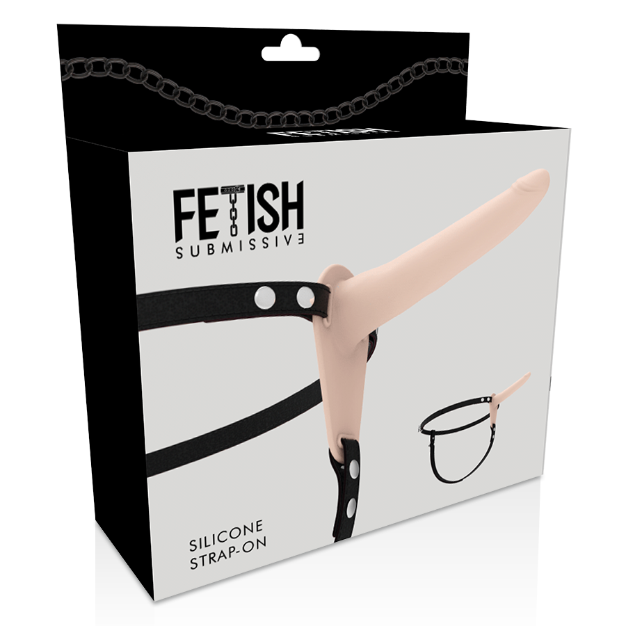 FETISH SUBMISSIVE HARNESS - SILICONA FLESH 15 CM FETISH SUBMISSIVE HARNESS