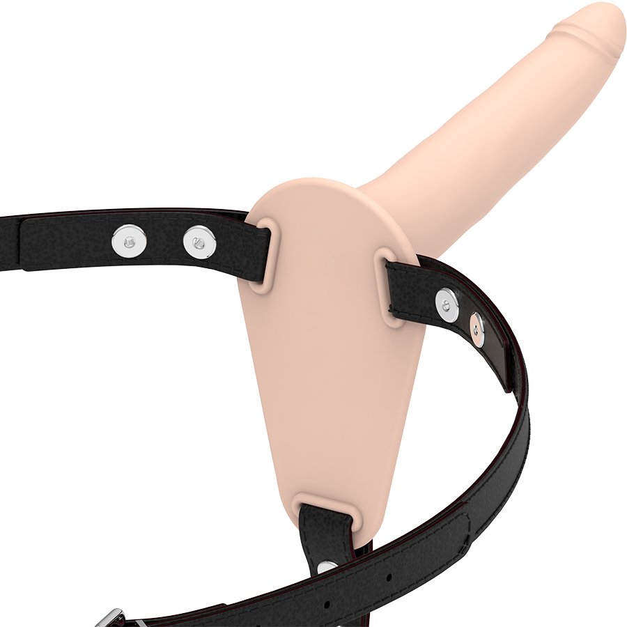 FETISH SUBMISSIVE HARNESS - SILICONA FLESH 15 CM FETISH SUBMISSIVE HARNESS