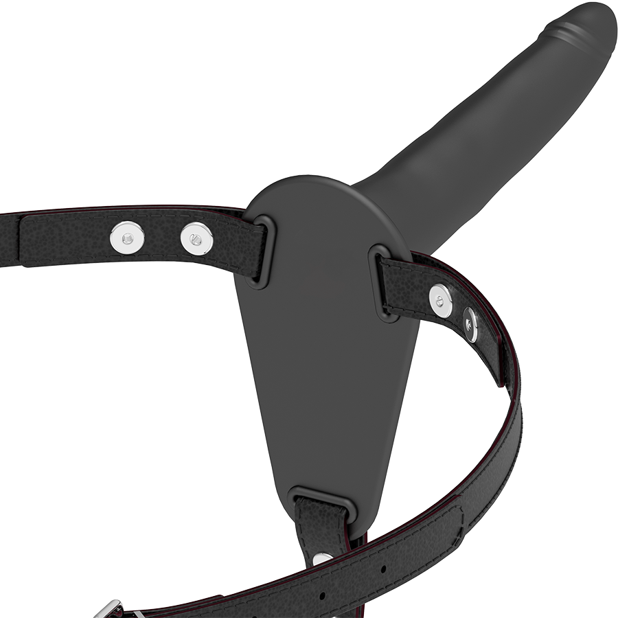 FETISH SUBMISSIVE HARNESS - SILICONA NEGRO 15 CM FETISH SUBMISSIVE HARNESS