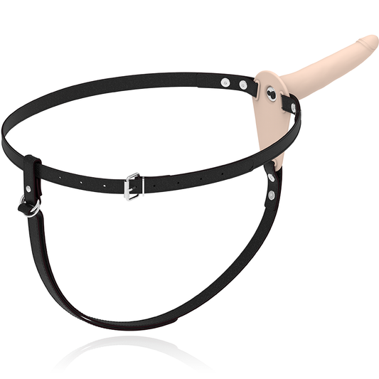 FETISH SUBMISSIVE HARNESS - VIBRADOR SILICONA FLESH 15 CM FETISH SUBMISSIVE HARNESS
