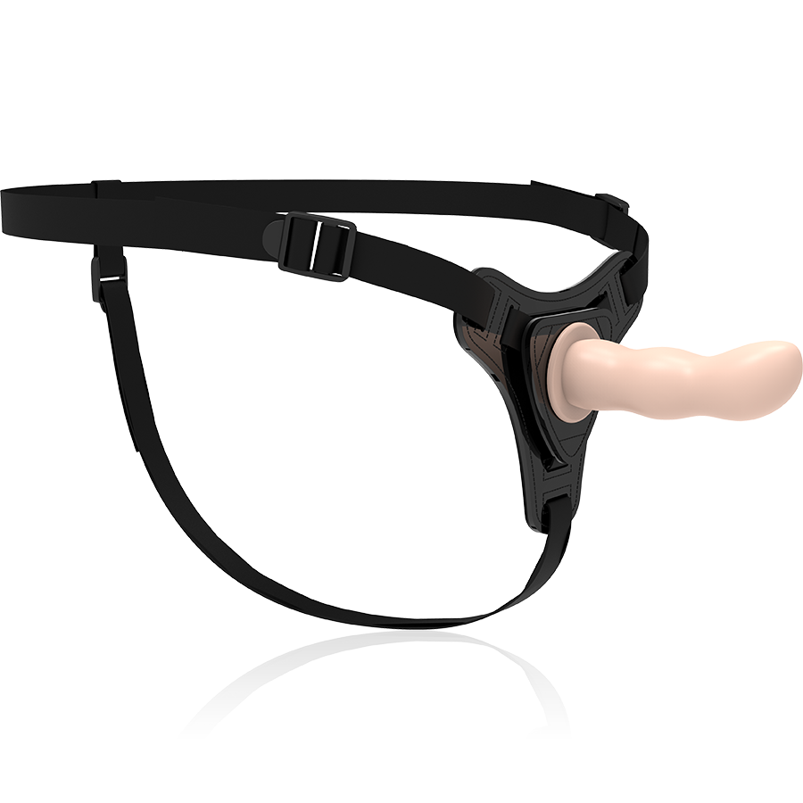 FETISH SUBMISSIVE HARNESS - SILICONA FLESH G-SPOT 12.5 CM FETISH SUBMISSIVE HARNESS