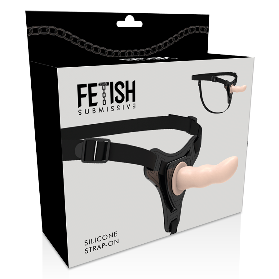 FETISH SUBMISSIVE HARNESS - SILICONA FLESH G-SPOT 12.5 CM FETISH SUBMISSIVE HARNESS