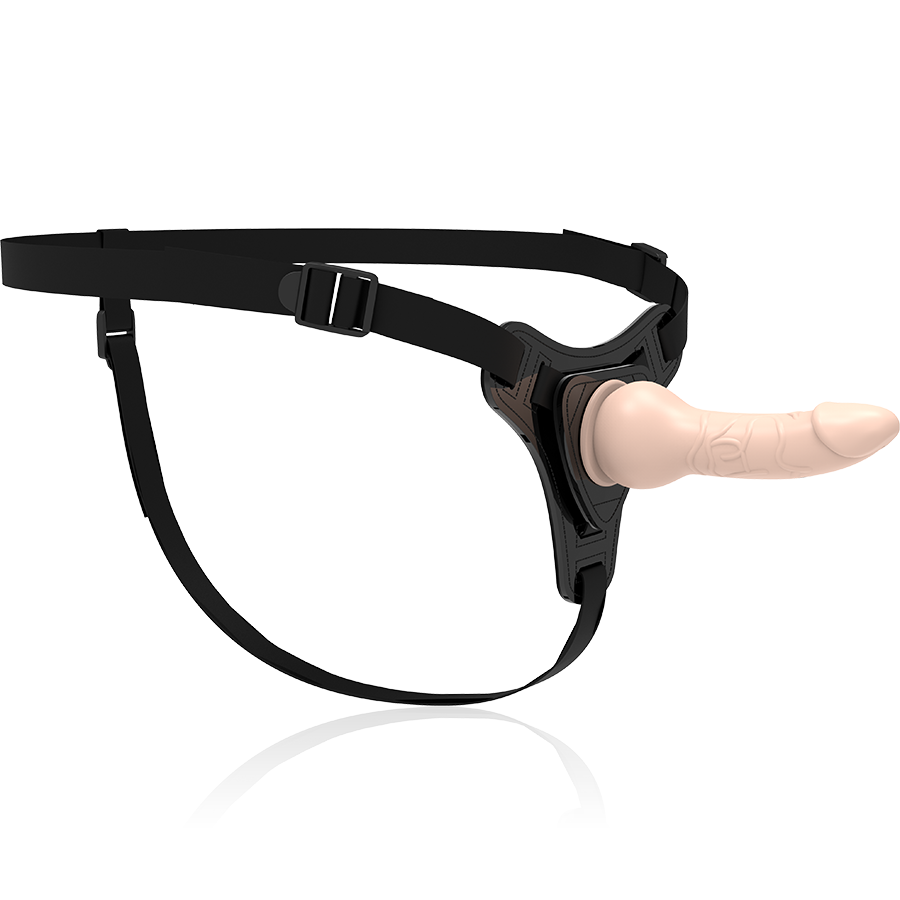 FETISH SUBMISSIVE HARNESS - SILICONA FLESH REALISTIC 16CM FETISH SUBMISSIVE HARNESS