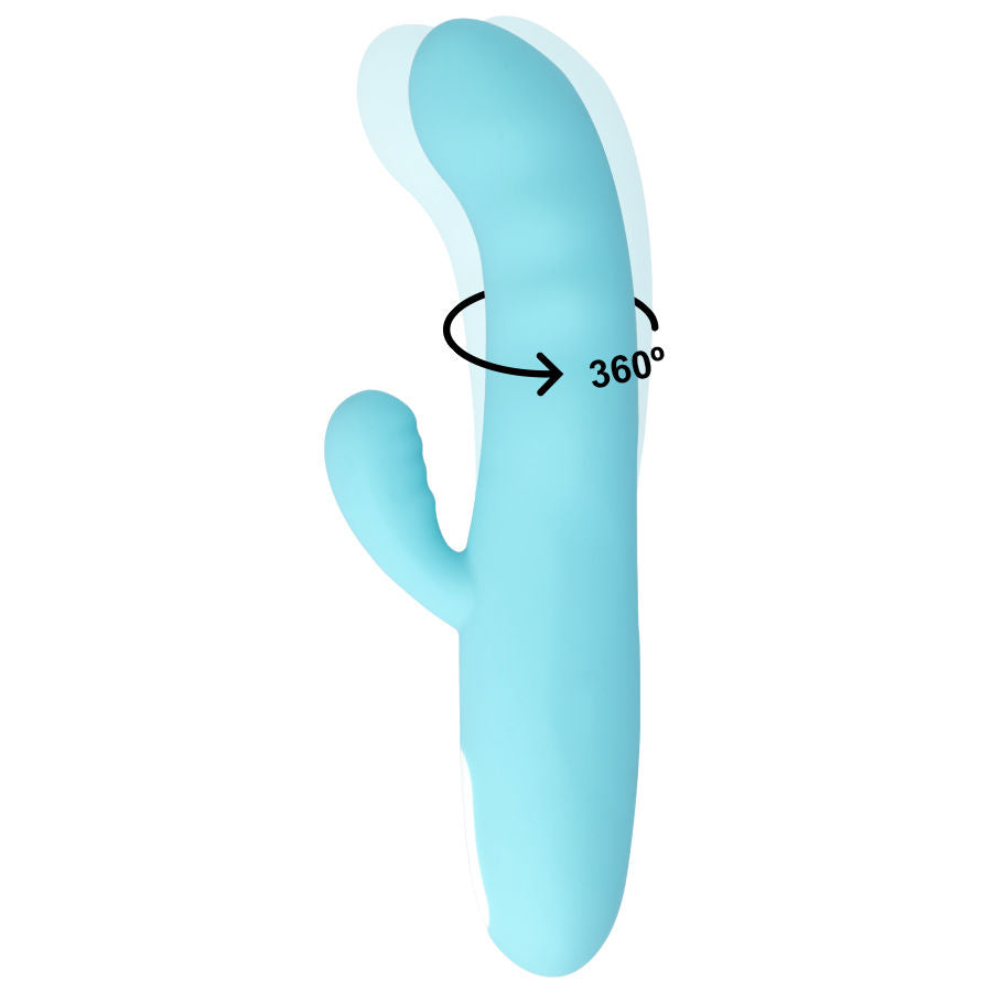 MIA - EIFFEL VIBRADOR ROTADOR AZUL TURQUESA MIA