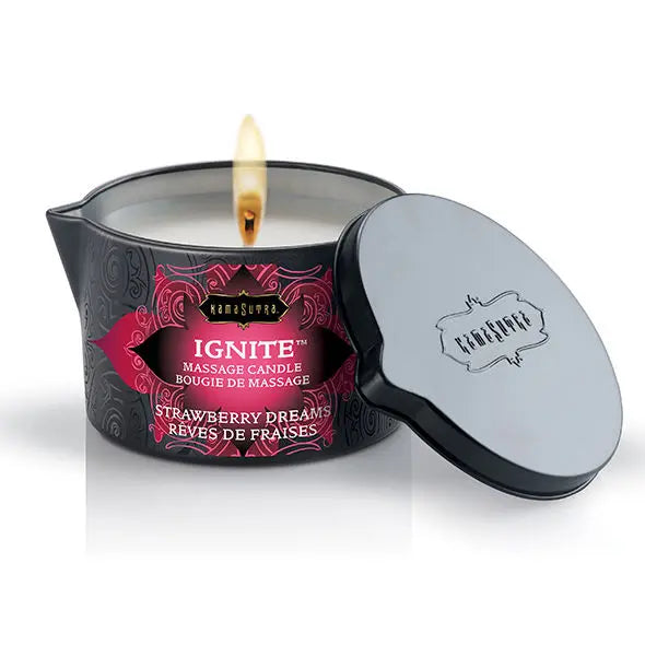 KAMASUTRA - VELA DE MASAJE SUEÑOS DE FRESA 170 GR KAMASUTRA COSMETICS