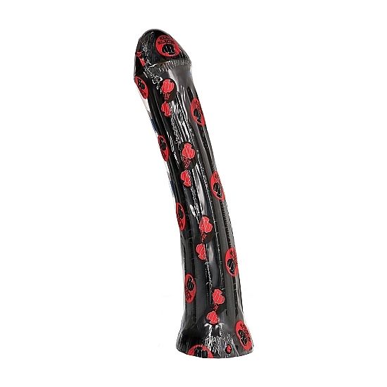 ALL BLACK - PLUG DILDO 31 CM ALL BLACK