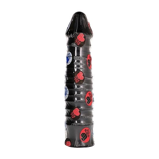 ALL BLACK - DILDO 26 CM ALL BLACK