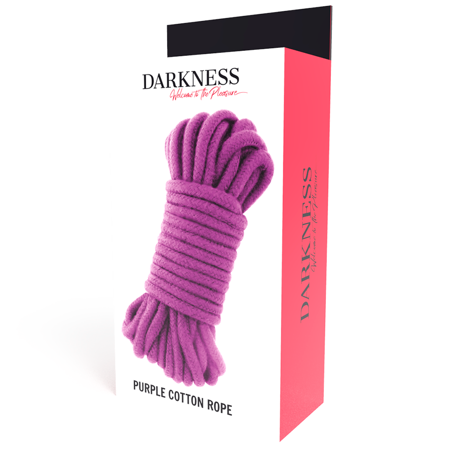 DARKNESS - CUERDA JAPONESA 10 M  MORADO DARKNESS BONDAGE