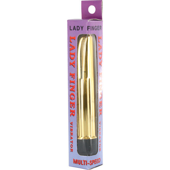 SEVEN CREATIONS - LADYFINGER MINIVIBRATOR GOLD SEVEN CREATIONS