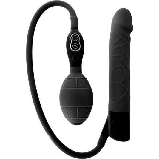 SEVEN CREATIONS - VIBRADOR HINCHABLE NEGRO SEVEN CREATIONS