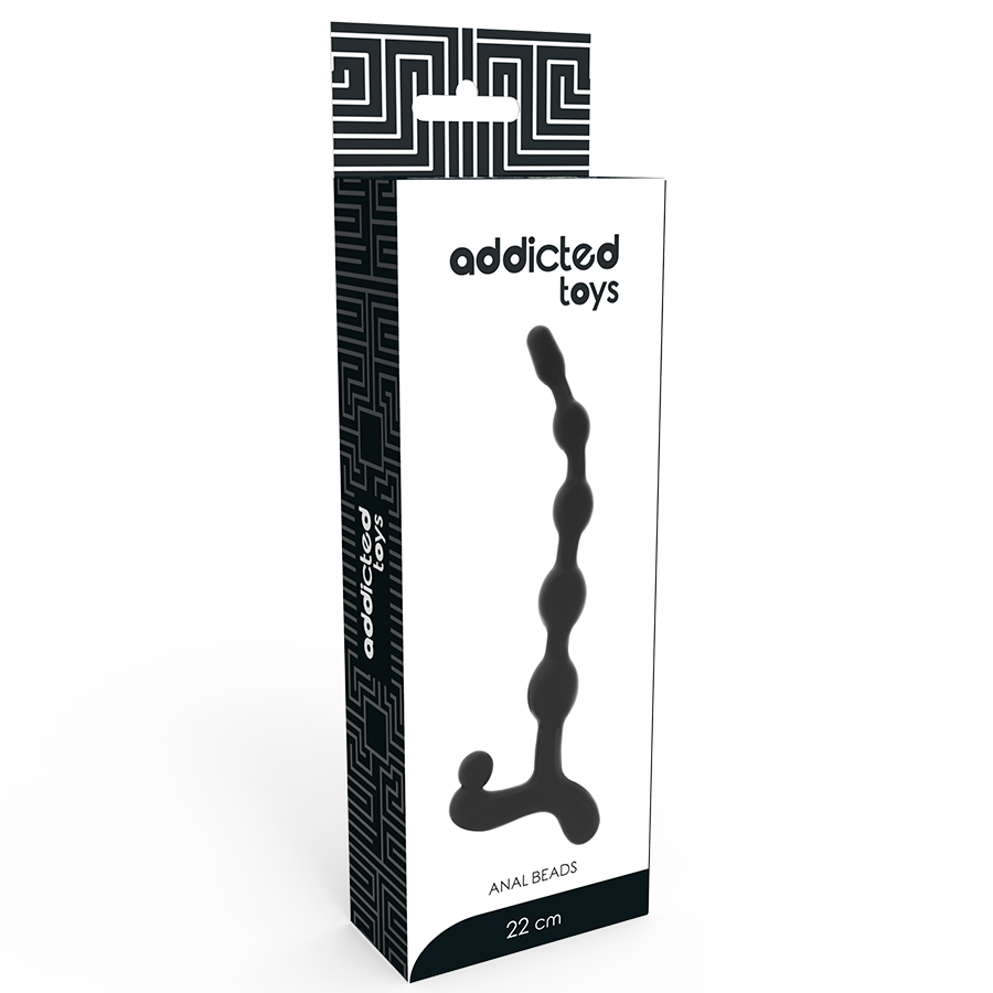 ADDICTED TOYS - BOLAS ANALES 22 CM NEGRO ADDICTED TOYS