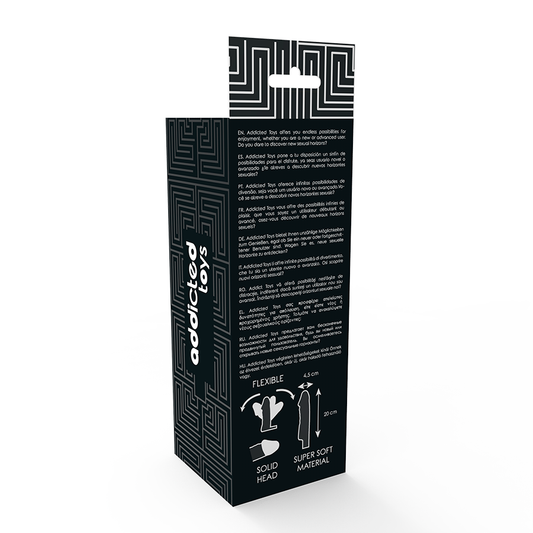 ADDICTED TOYS - EXTENSOR PARA EL PENE NEGRO ADDICTED TOYS