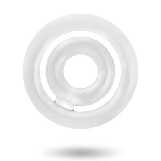 ADDICTED TOYS - POTENZ SET ANILLOS PENE CLEAR ADDICTED TOYS