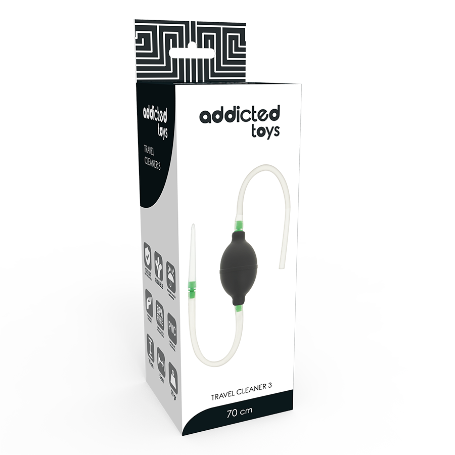 ADDICTED TOYS - KIT ENEMA NEGRO ADDICTED TOYS