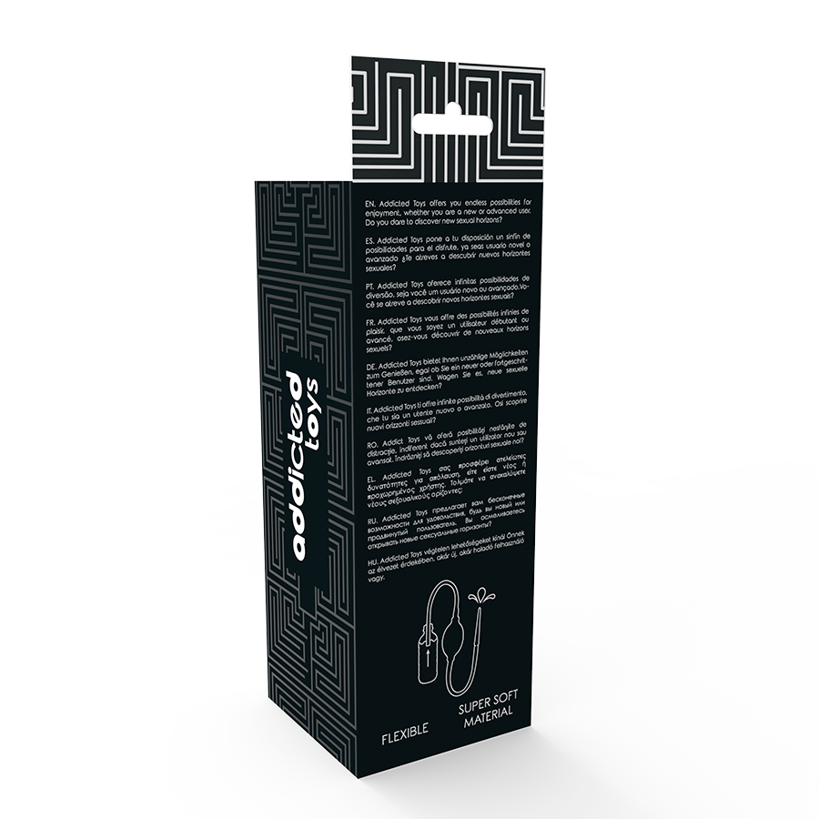 ADDICTED TOYS - KIT ENEMA NEGRO ADDICTED TOYS