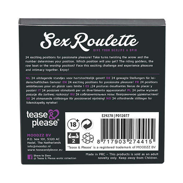 TEASE & PLEASE - SEX ROULETTE KAMASUTRA TEASE&PLEASE