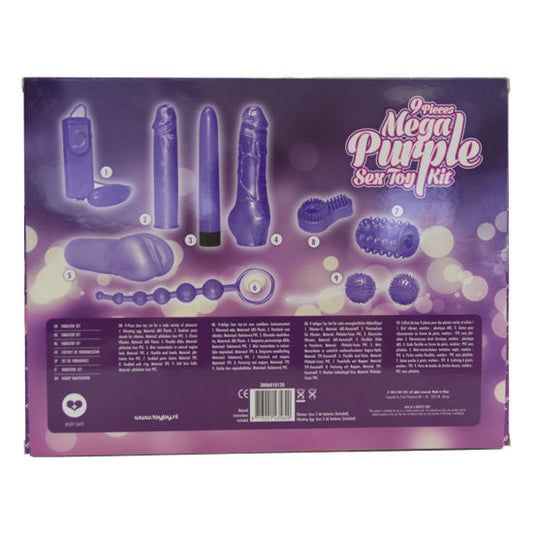 TOYJOY - JUST FOR YOU MEGA PURPLE SEX TOY KIT TOYJOY